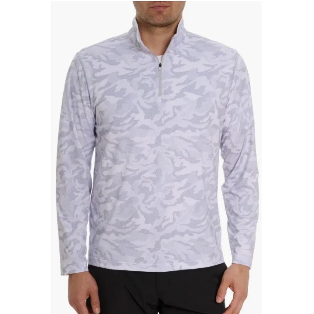 Robert Graham Clubhouse 1/4 zip Long Sleeve Size 2XL